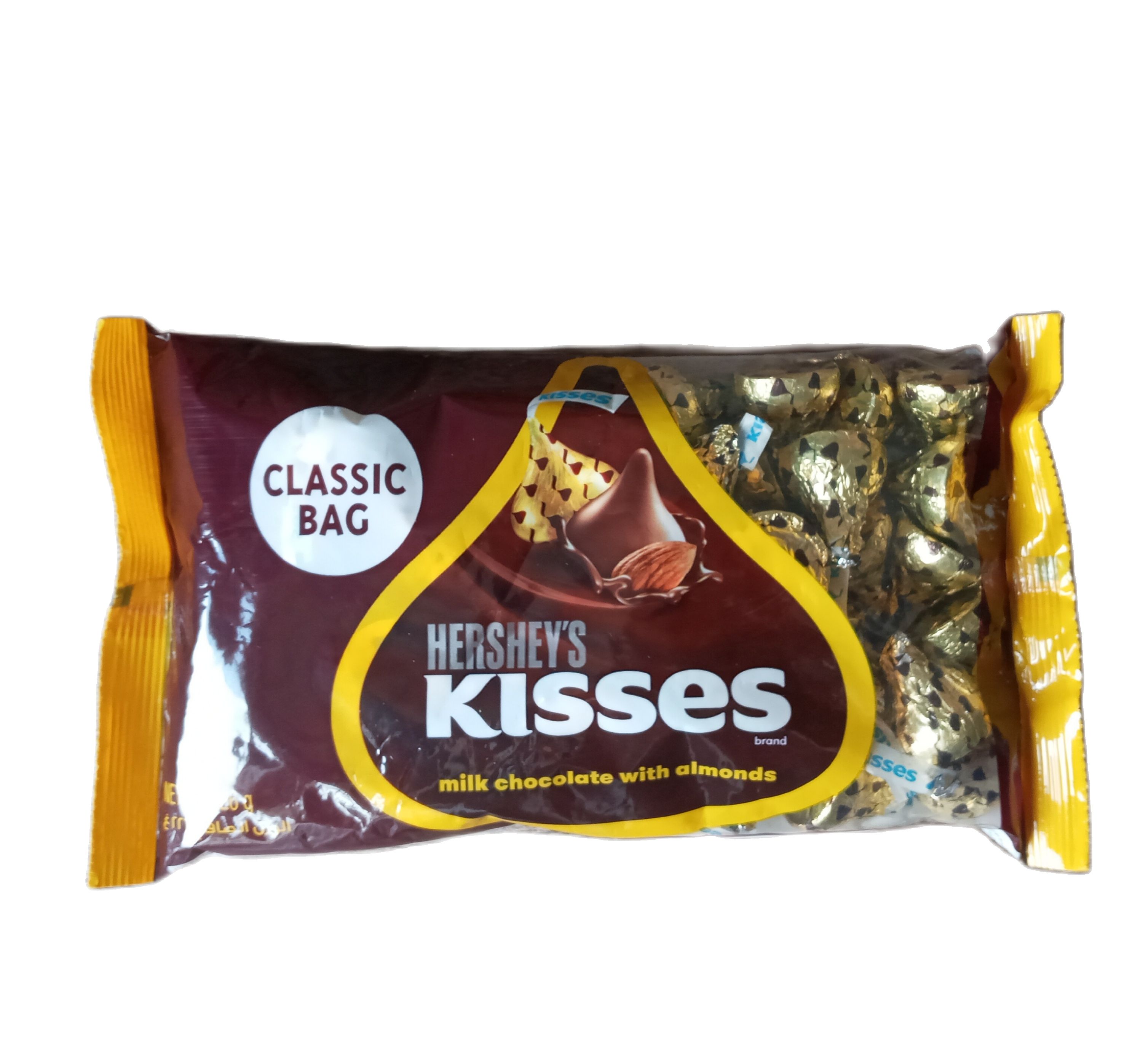 Hershey's Kisses Milk Chocolate with Almonds 226g/ Bb: Aug 9, 2023 ...