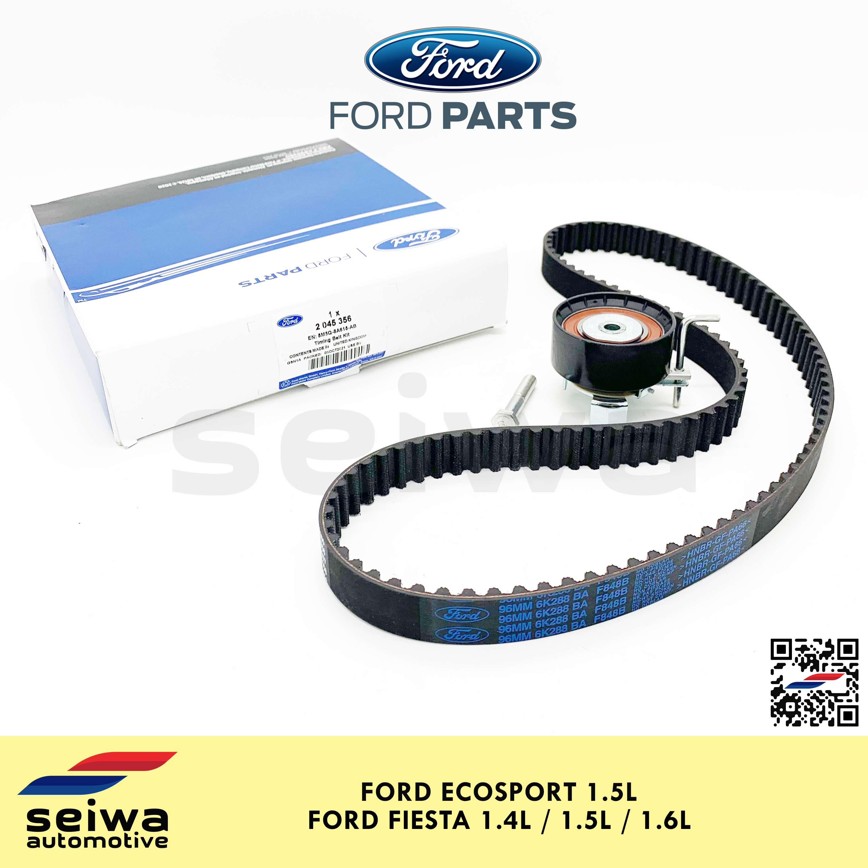 [1.5L] Ford Ecosport Timing Belt Kit [1.4L / 1.5L / 1.6L] Ford Fiesta