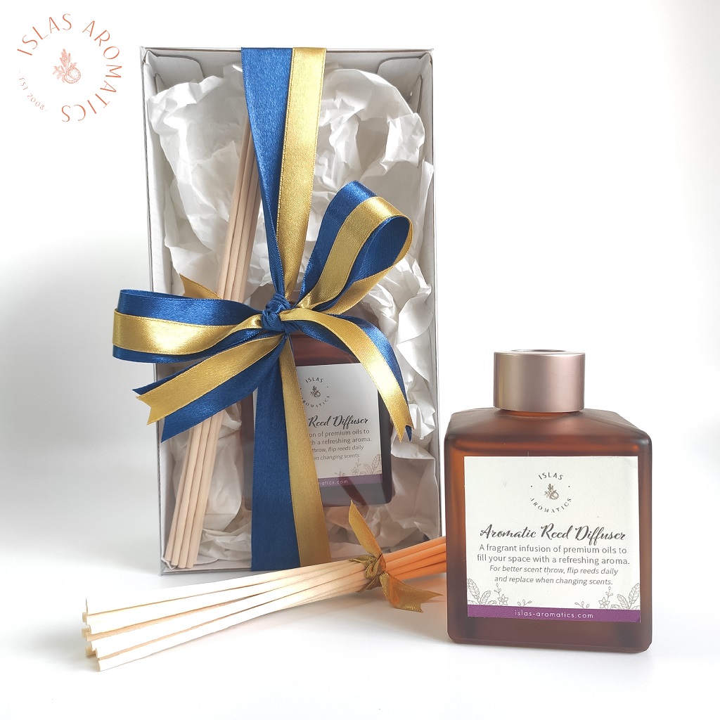 Grape Sunflower Reed Diffuser Set and Refill Islas Aromatic Lazada PH