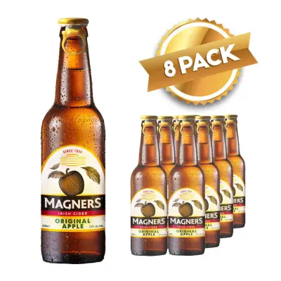 Magners Original Irish Cider Beer Apple 330ml (8 bottles )