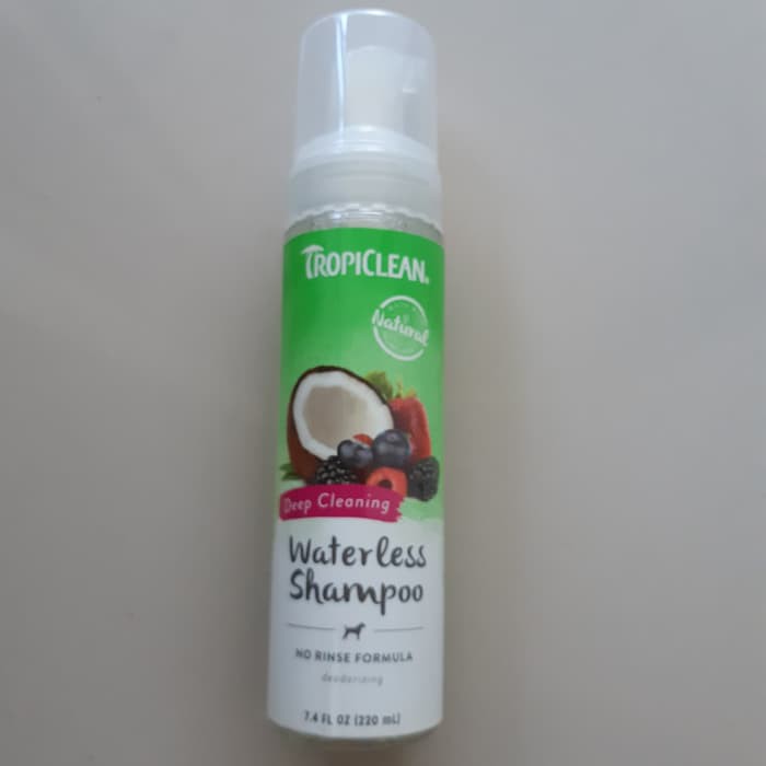 Tropiclean Waterless Shampoo Without Rinse Dog Cats 220 ml Lazada PH