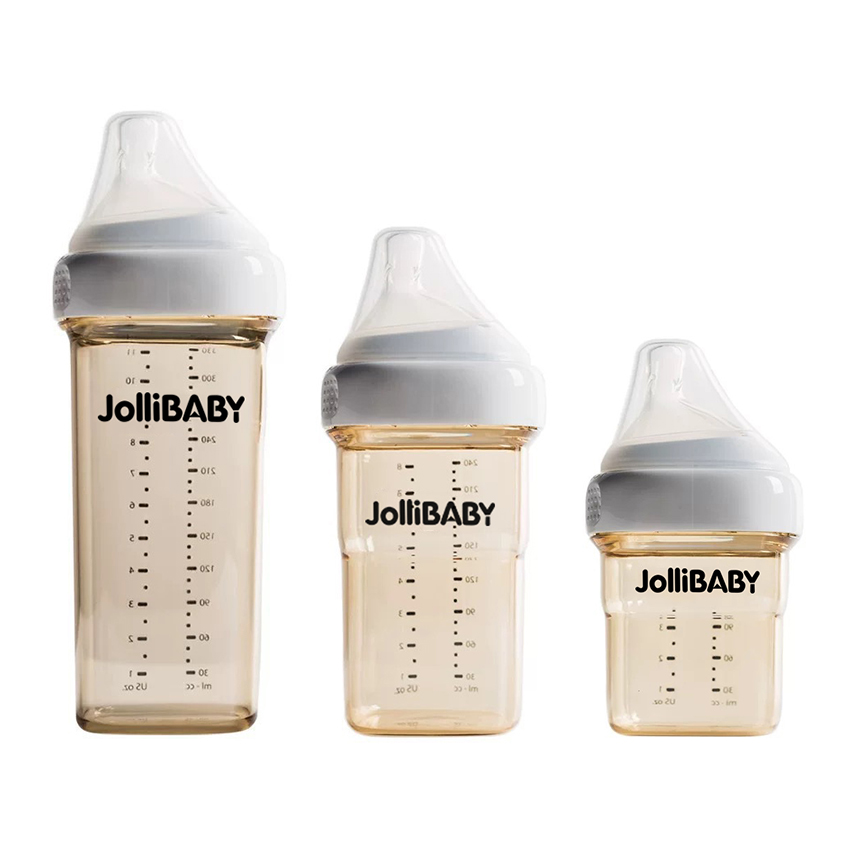 Jollibaby PPSU square Feeding bottles fit for Hegen nipples