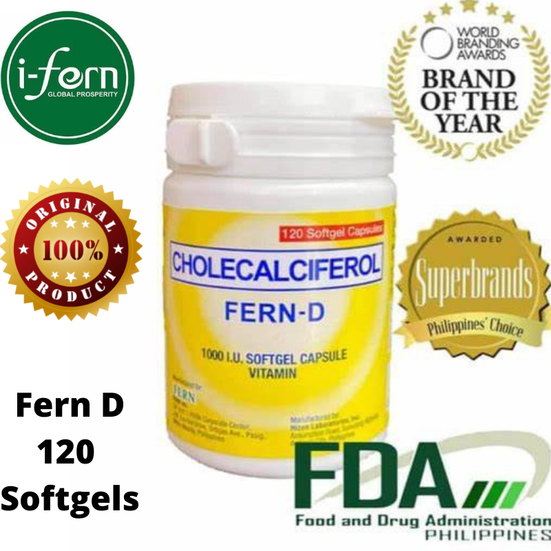 I fern Fern D 1000 iu ( 120 softfel capsul vitamis )- FOR IMMUNITY ...