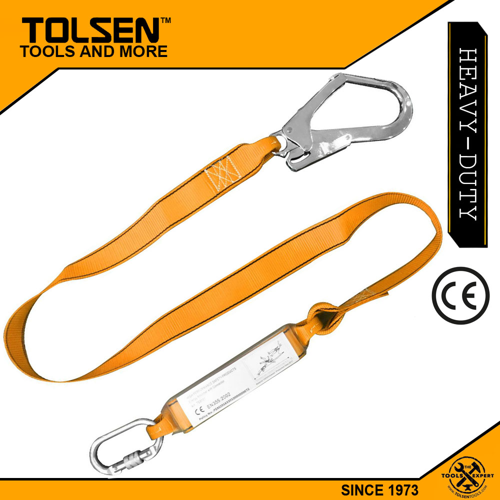 Tolsen Energy Absorber bing Lanyards For Safety Harness (2m) CE