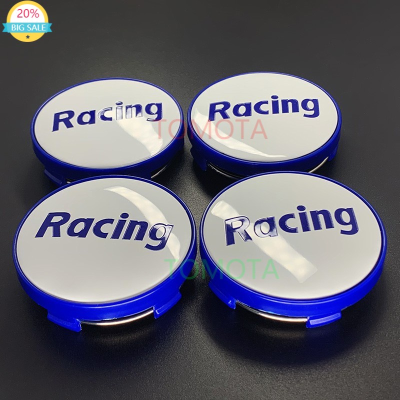 ZEWAN NEW (4PCS) 60mm Car Sport Rim Hub Cap Racing Wheel Cap For Enkei Rpo1 Rpo 1 Rim Center Cap