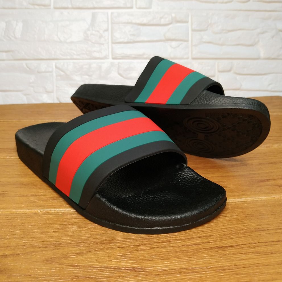 gucci slides thick sole