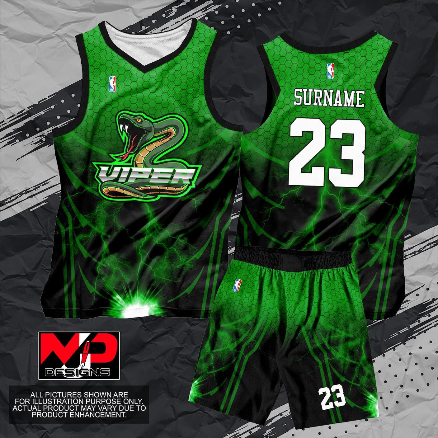 BASKETBALL JERSEY VIPER 01 FREE CUSTOMIZE NAME AND NUMBER ONLY BEWARE ...