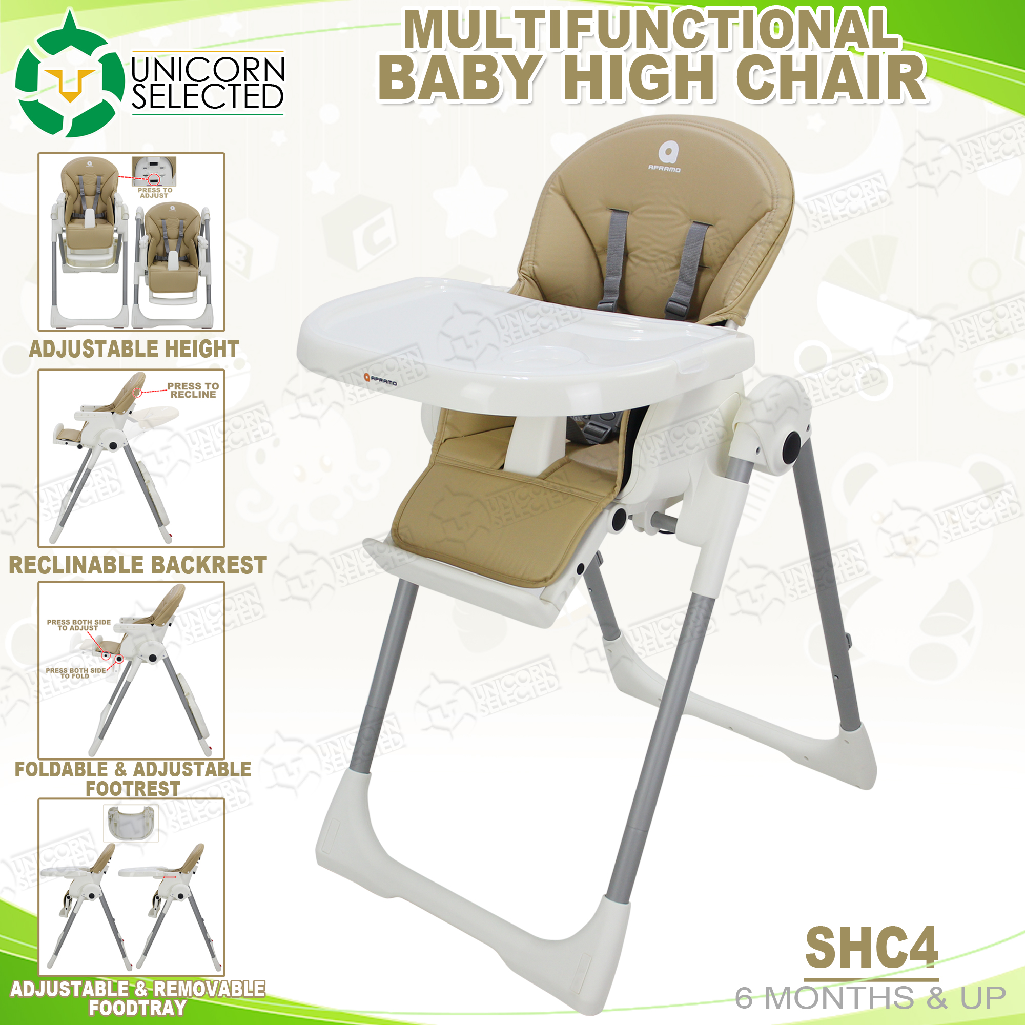 apramo high chair