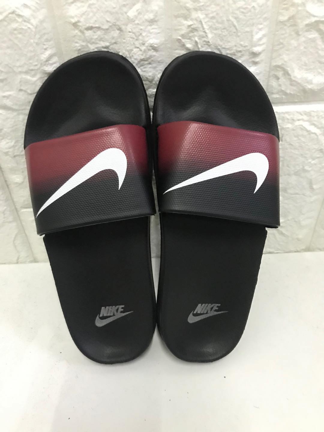 nike slippers couple