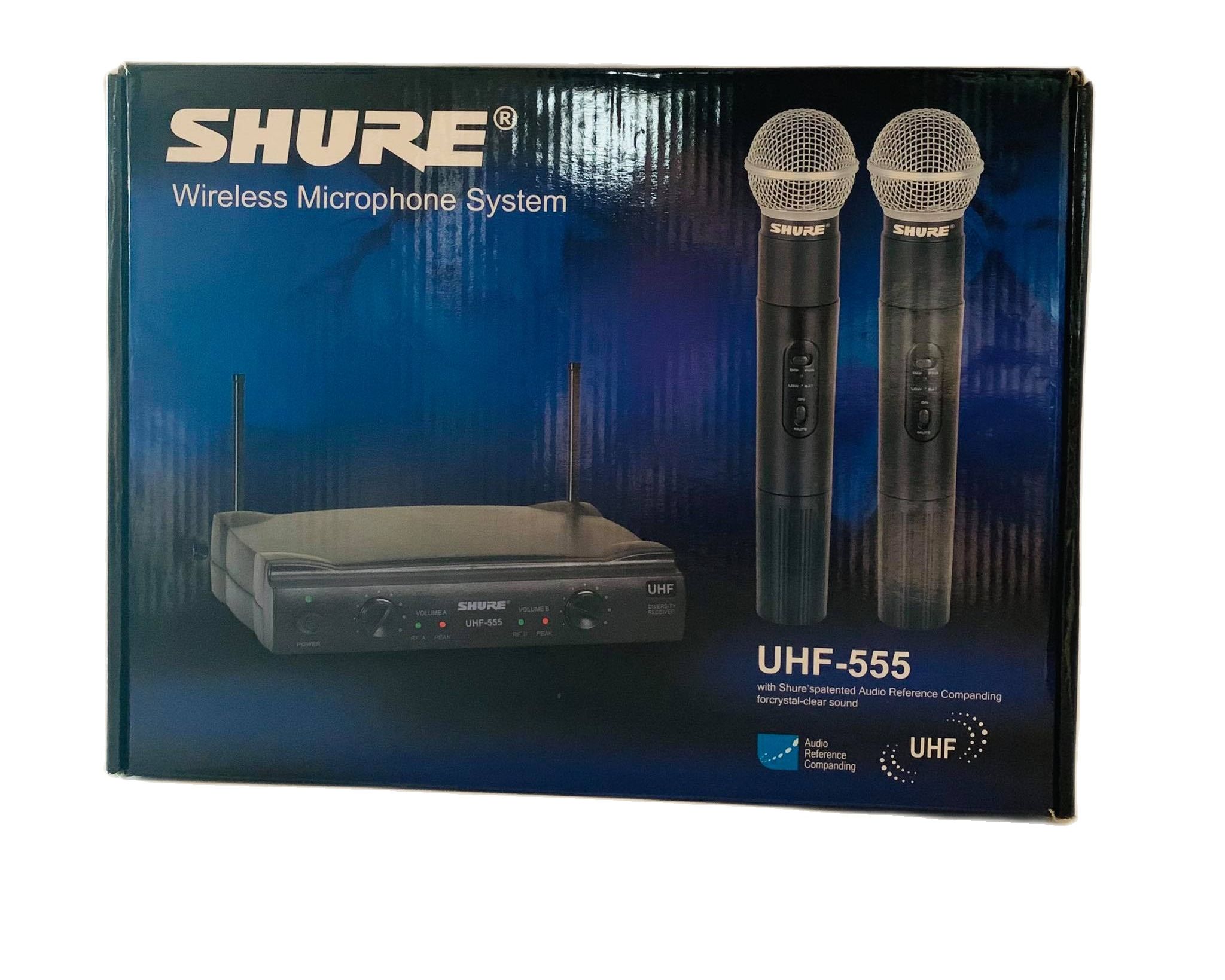( SKGT electronics )SHURE UHF555 WIRELESS MICROPHONE Lazada PH
