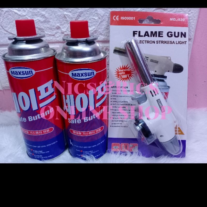 Blow torch flame gun with Butane Quality product Lazada PH