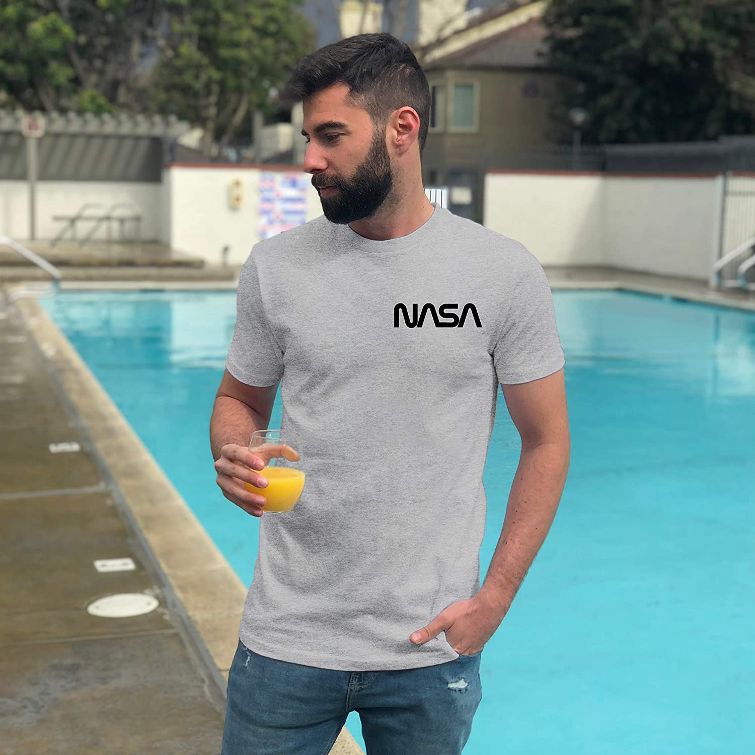 2021 ข้อเสนอพิเศษ NASA Logo ช่องว่าง Market Trendz Official Logo NASA I ...