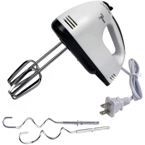 7Speed Electric Hand Mixer, Handheld Mixer for Baking Cake Egg Cream