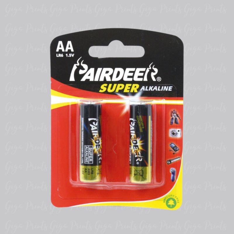 ☂Pairdeer Super Alkaline Batteries 2pcs and 4pcs Instax Battery Lazada PH