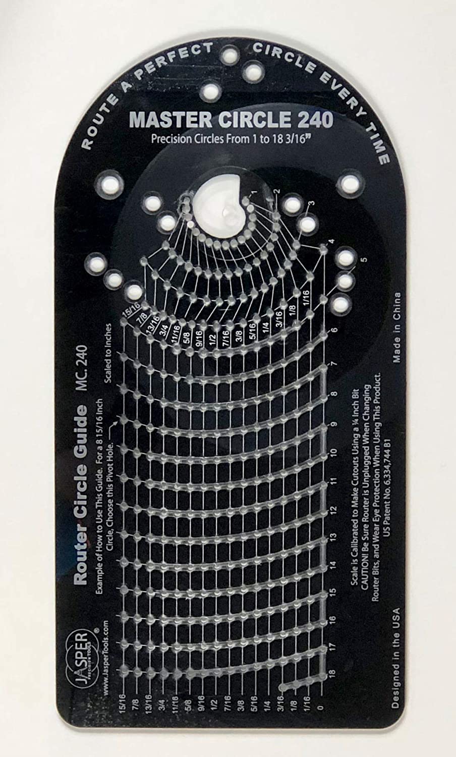 Jasper Tools M 240 Pro Circle Cutting Jig for Plunge Router Lazada PH