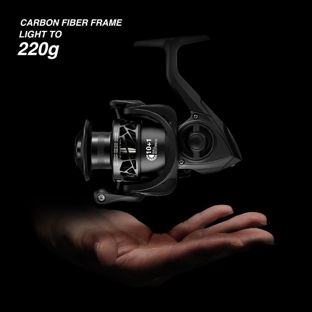 Piscifun Carbon X Spinning Reel Light To 162G 5.2:1 / 6.2:1 Gear