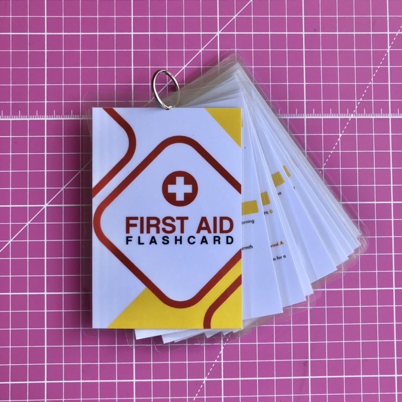 First Aid flashcards Medicine/ Nursing flashcards Lazada PH