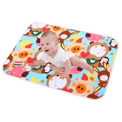 iBaby Baby 3-layer cotton changing mat for babies and infants waterproof changing mat 60x90cm