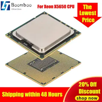 For Intel Xeon X5650 Six Core Twelve Threads 2 66ghz 12m Cache Lga1366 Cpu Official Version Lazada Ph
