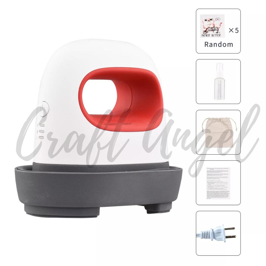 Mini Heat Press Machine T-Shirt Printing Easy Heating Transfer