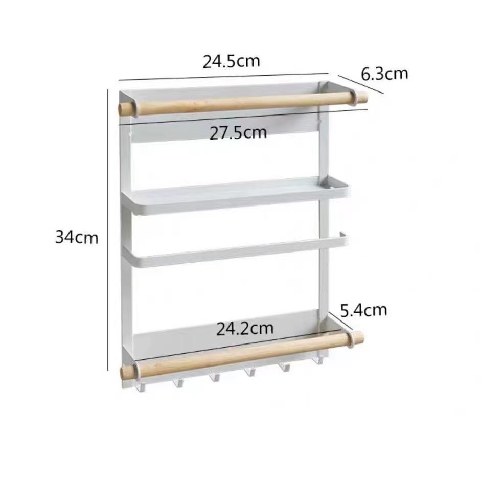 Refrigerator Storage Rack Side Storage Rack Side Refrigerator Side Wall Lazada PH