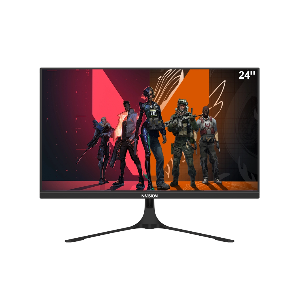 Nvision 24 Gaming Ips Monitor 165hz 1ms Frameless Flat Fhd Shu