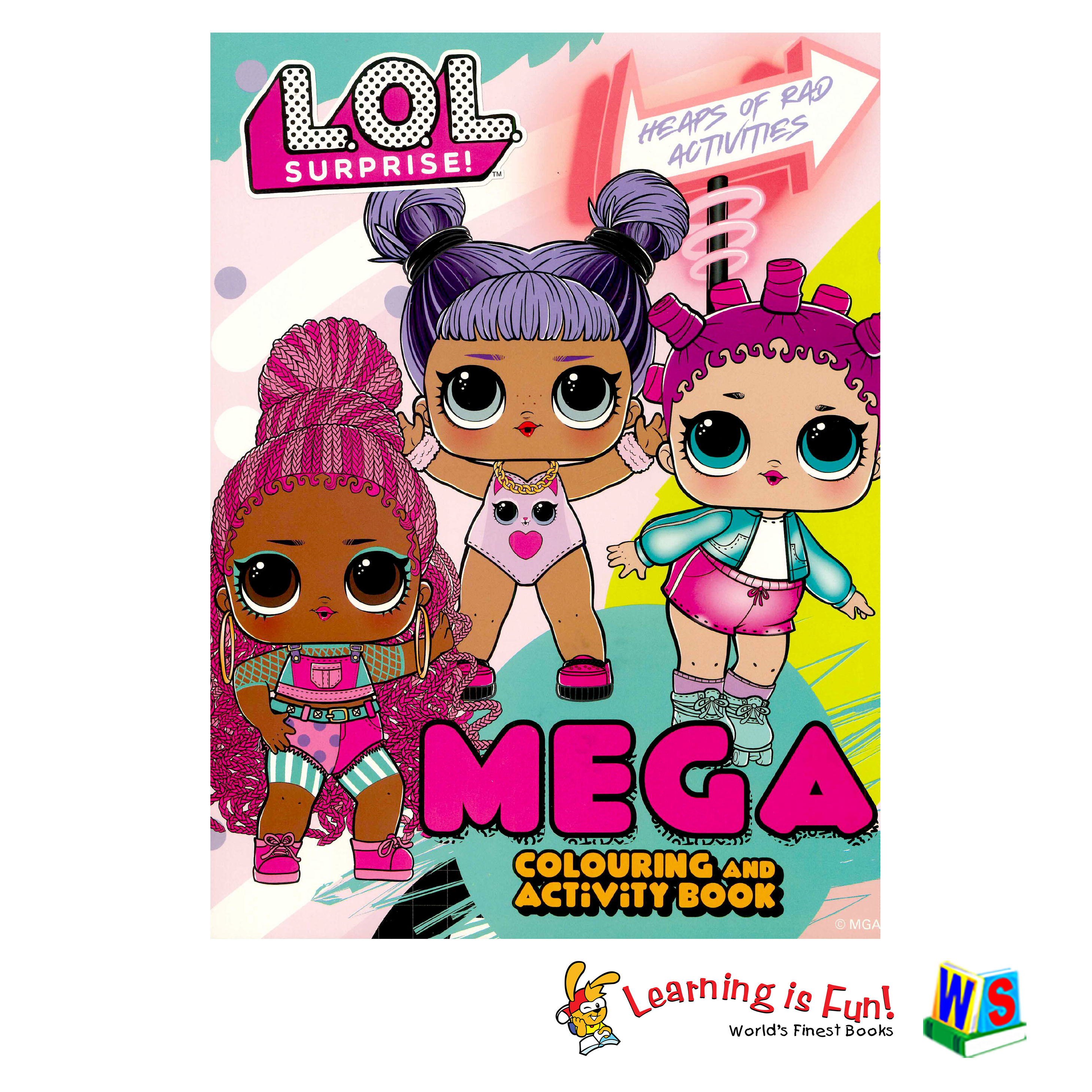 Lol Surprise Mega Coloring And Activity Book 