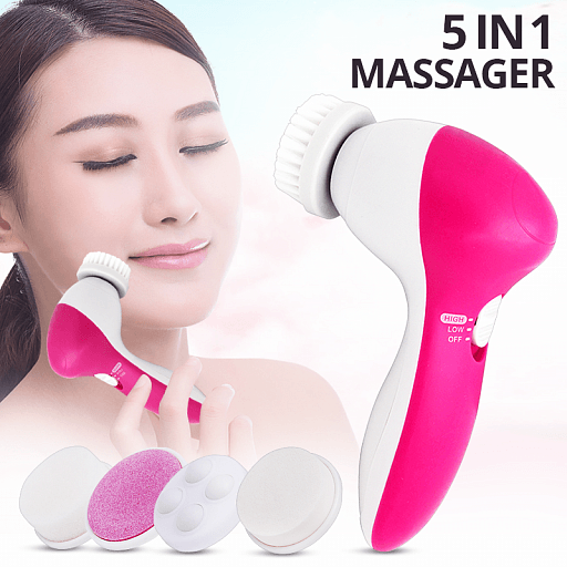 skin professionals cleaning 5 in 1 beauty care massager