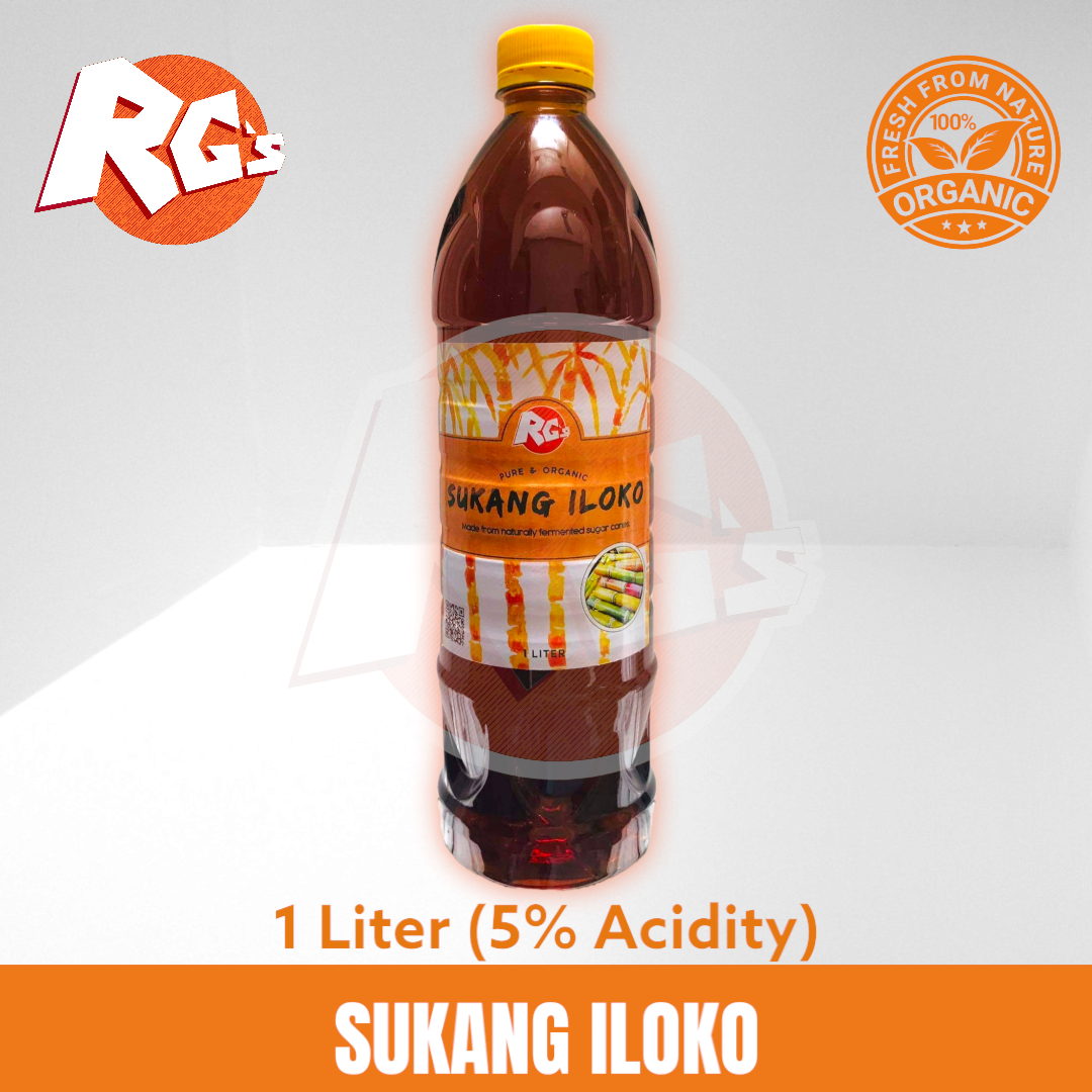 RG's SUKANG ILOKO (Sugar Cane Vinegar) 1L Lazada PH