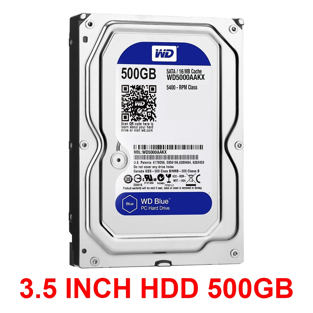 Special Sale】 Hard Disk Drive 500GB HDD Western Digital BRAND NEW  WD5000AAKX Blue 7200RPM 16MB SATA for PC DVR Lazada PH