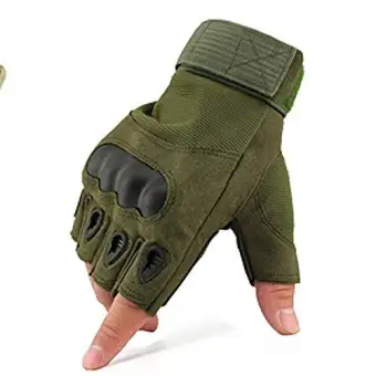 fingerless combat gloves