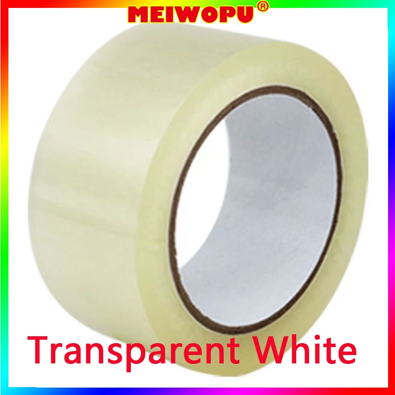 Retail And Wholesale Transparent Tape Courier Packaging Box Tape Sticky