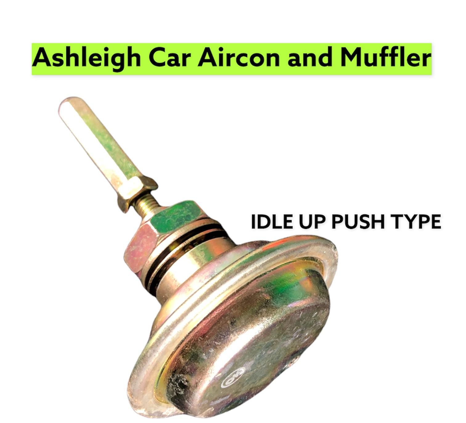 IDLE UP Actuator PUSH TYPE Car Aircon Parts Air Control Valve Universal