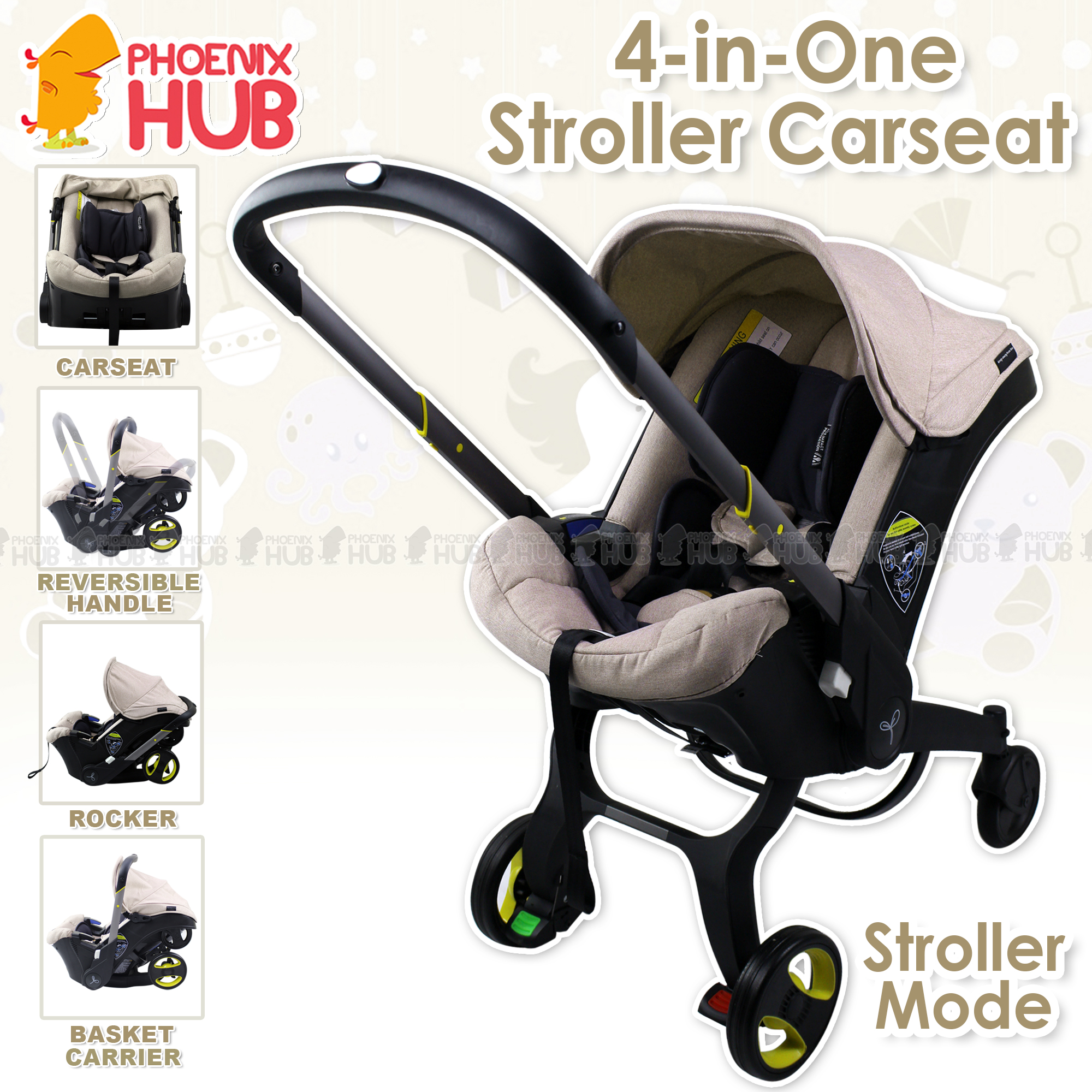 4 in one stroller