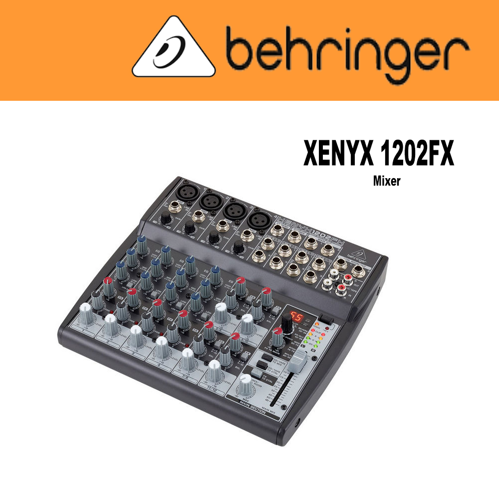 Behringer Xenyx 1202FX Mixer 12 Channel Mixer with Effects Lazada PH