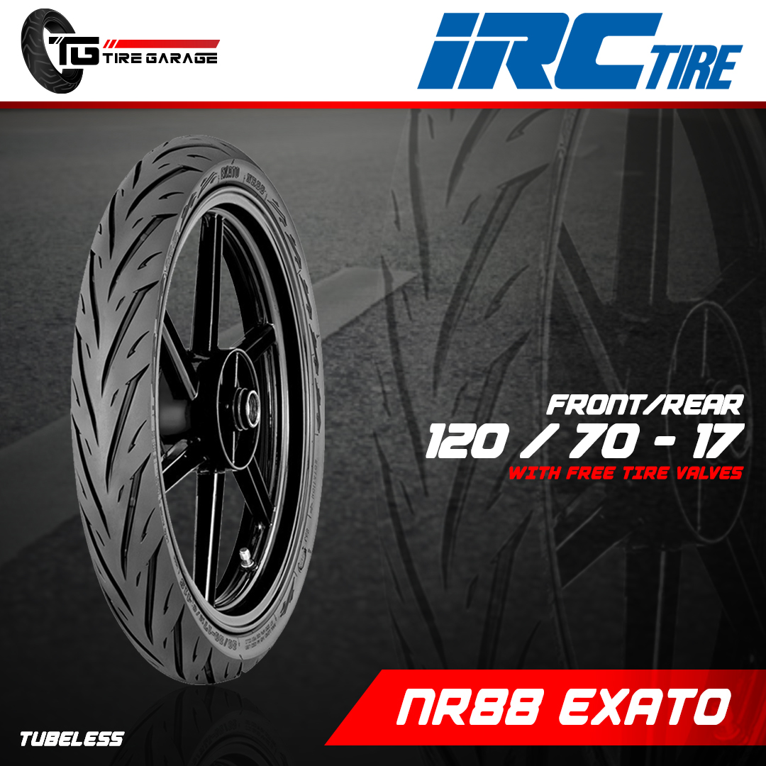 IRC(アイアールシー) TR1 2.50-17 38L WT フロント リア 10132T バイク用タイヤ、ホイール 