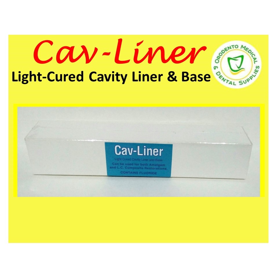 Cav Liner Light Cured Cavity Liner and Base Expiry Sept. 2025 Lazada PH