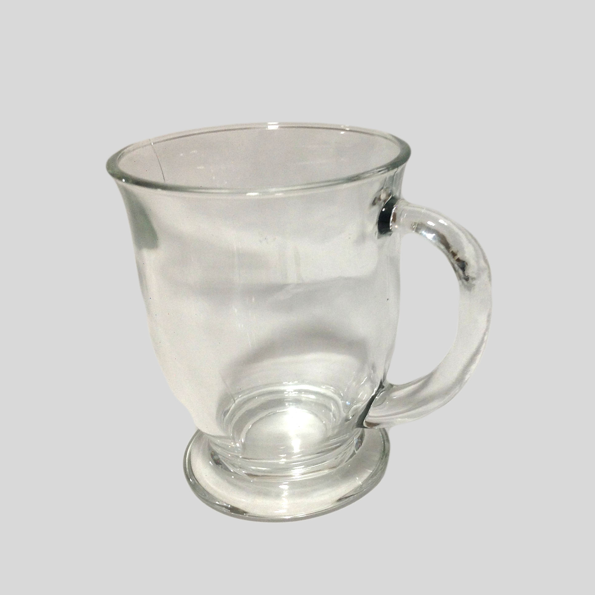 cheap clear glass coffee mugs