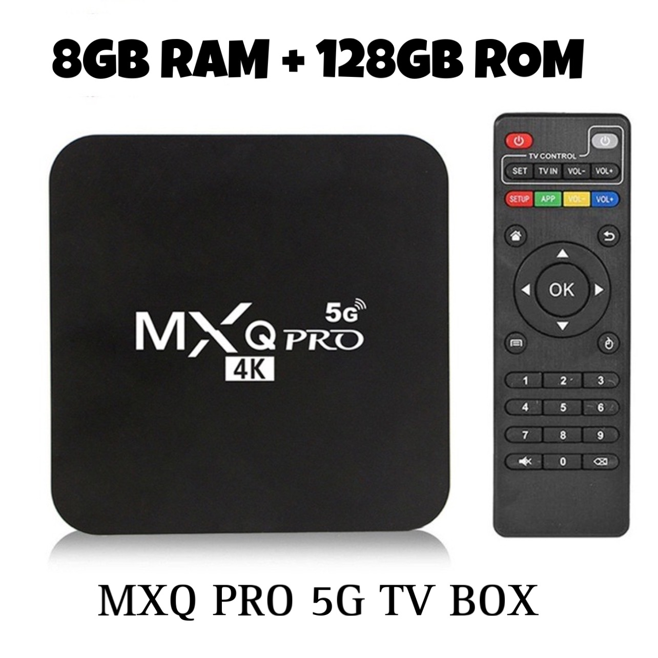 mx q pro 5G 4k Ultra HD Android 11.1 TV Box Original Sale Set High ...