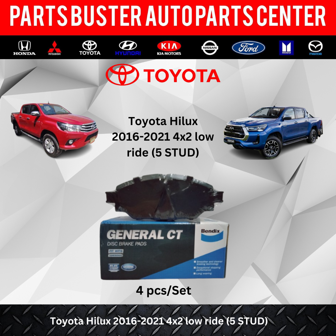 Genuine Bendix Brake Pad (FRONT) for TOYOTA HILUX 20162021 4x2 low