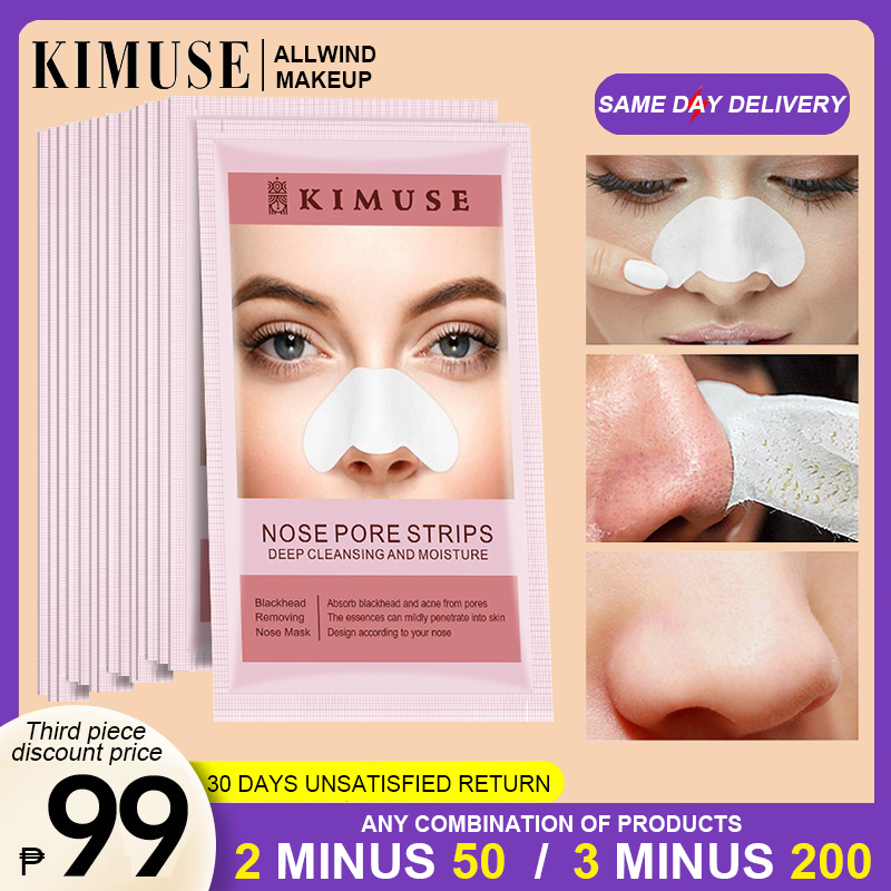 ALLWIND KIMUSE Nose Pore Strips Deep Cleansing and Moisture(15pcs