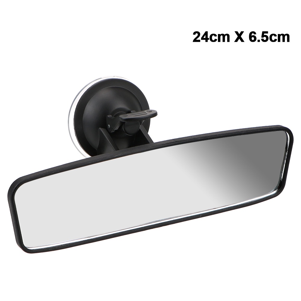 240*65mm Interior Rear View Mirror Car Rear Mirror Adjustable Suction