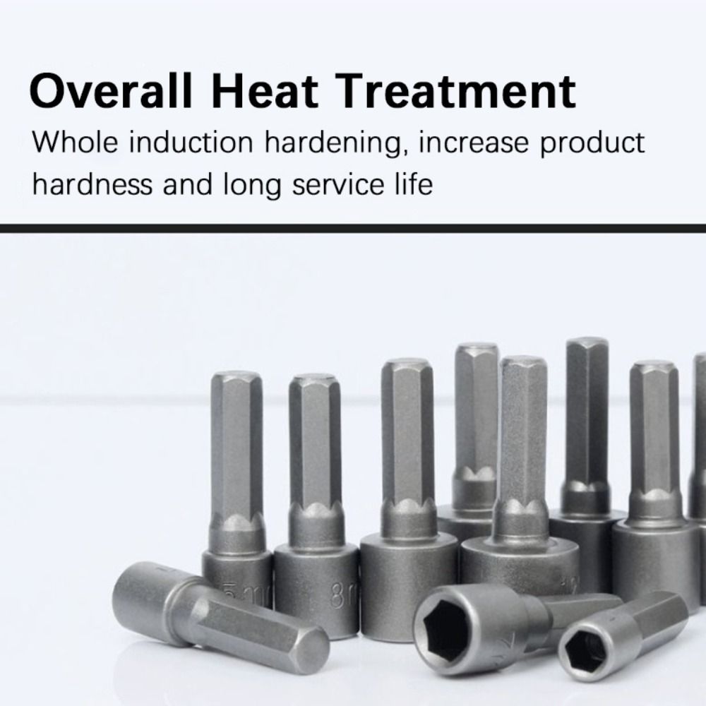 RFHFHTRE 1/4" 5-12mm Hex Shank Socket Screwdriver Set Driver Tool Wrench Screw Tool Socket Set Nut Driver Drill Bit Hex Nut Socket Drill Bit Adapter Nut Driver