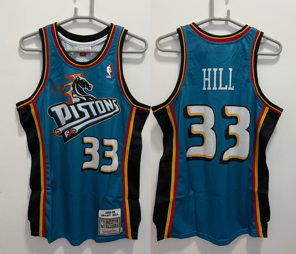 Mitchell & Ness Grant Hill #33 (3XL) Detroit Pistons NBA Jersey
