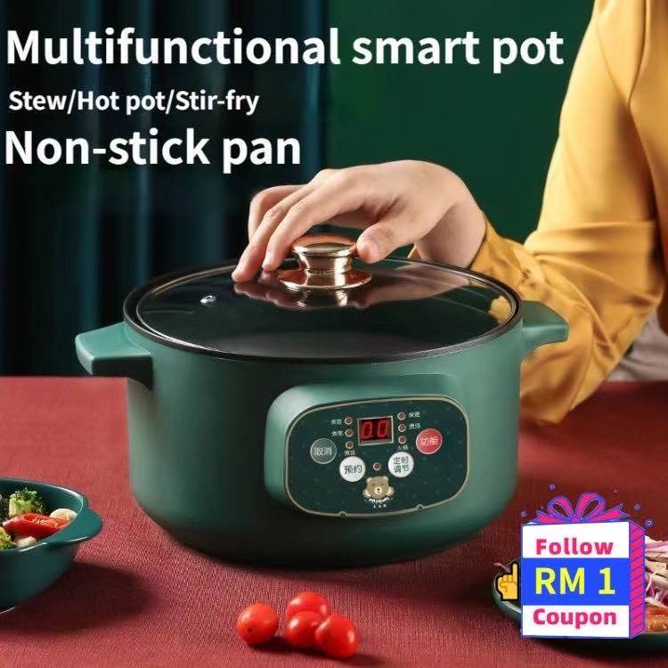 Multifunction Cookers Electric Frying Dishes Wok MultiFunctional