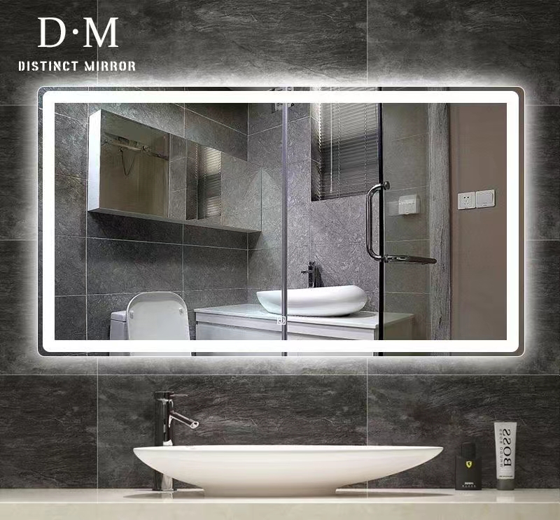 5in1 3color Led Bathroom Mirror Touch Screen Bathroom Mirror with Led
