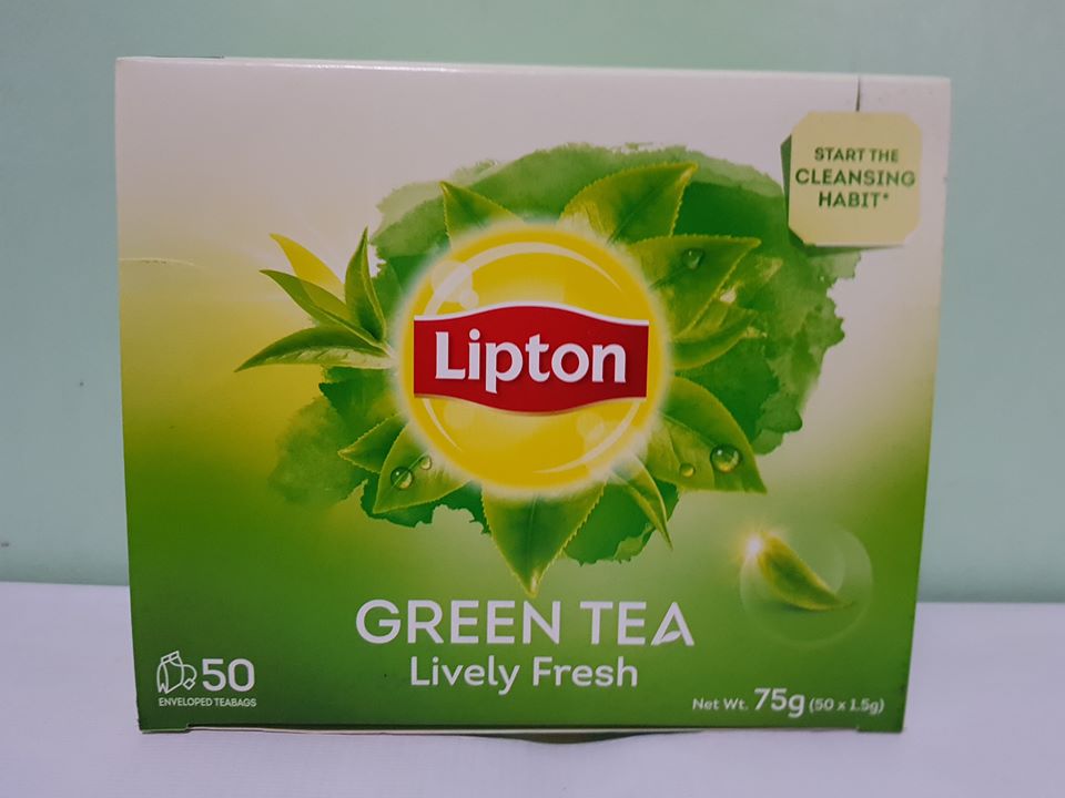 Lipton Green Tea - Lively Fresh (Pack 1 Box Of 50 Pieces Enveloped Tea Bags)  - 75 Grams Per Box At 1.5 Grams Per Tea Bag | Lazada Ph