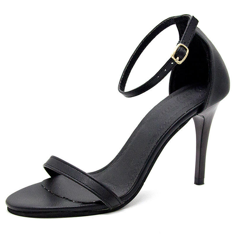 cheap black stiletto heels