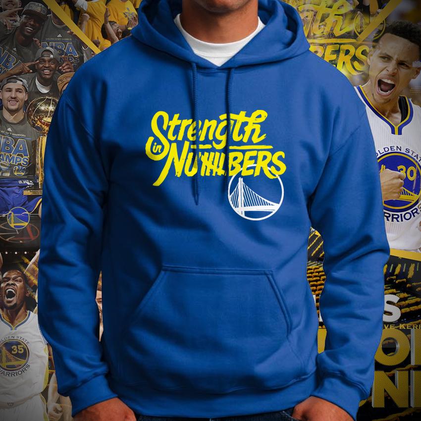 warriors strength in numbers hoodie