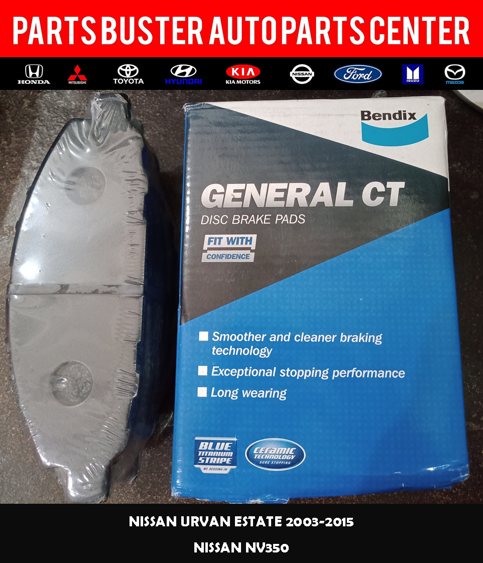 Brake Pad Nissan Nv350 14 ( Front ) (SET LH & RH Wheel) main image 1